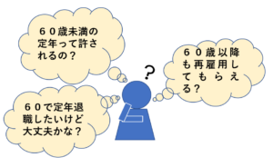 60歳未満の定年は法律上違法 65歳までの再雇用等の義務を簡単に解説 リーガレット