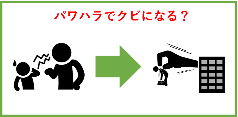 パワハラでクビになる？