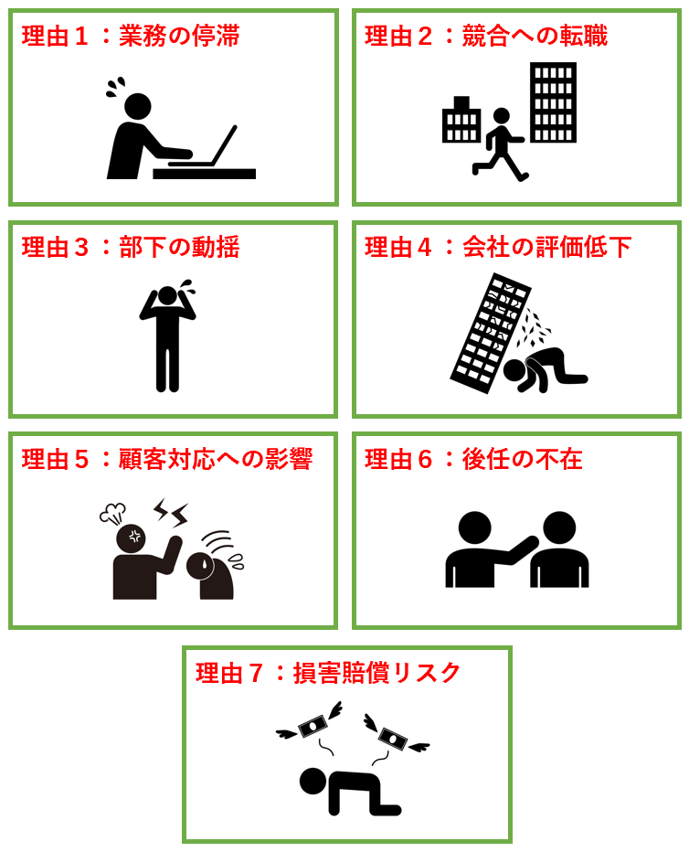 管理職の退職がやばいと言われる理由7つ!