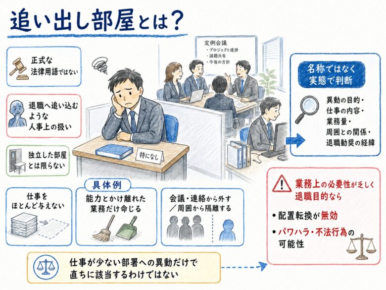 １章　追い出し部屋とは